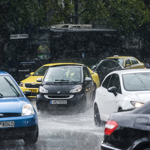 Κακοκαιρία στην Αθήνα 