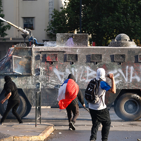 Διαδηλώσεις στο Σαντιάγο