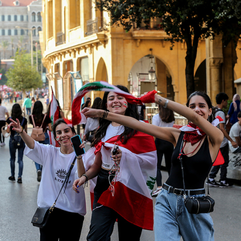 Αντικυβερνητικές διαδηλώσεις στον Λίβανο