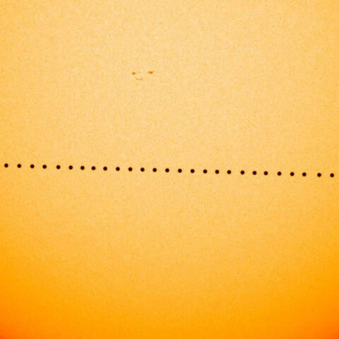 Η διάβαση του Ερμή από τον Ήλιο