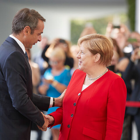 mitsotakis-merkel-germany