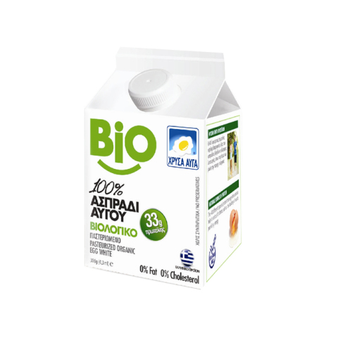 Το χρυσό βραβείο στα ΧΡΥΣΑ ΑΥΓΑ για το Βιολογικό Ασπράδι Αυγού 100%