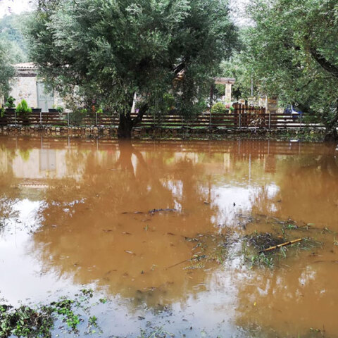 Καταστροφές στη Ζάκυνθο από την κακοκαιρία