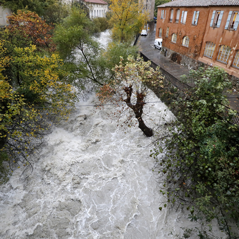 Βροχοπτώσεις στη Γαλλία