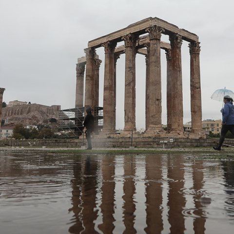 Κακοκαιρία στην Αθήνα 