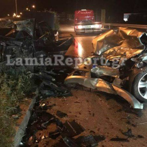 Τροχαίο δυστύχημα στη Λαμία