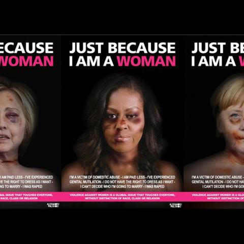 Μέρκελ, Χίλαρι, Ομπάμα κακοποιημένες