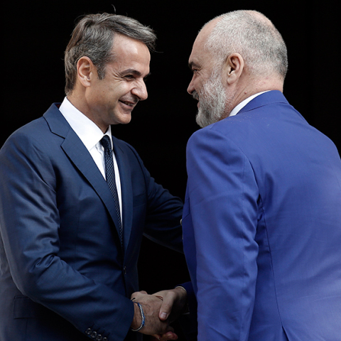 Κυριάκος Μητσοτάκης - Έντι Ράμα 