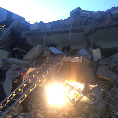 Σεισμός στην Αλβανία