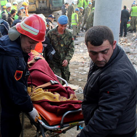 Σεισμός στην Αλβανία