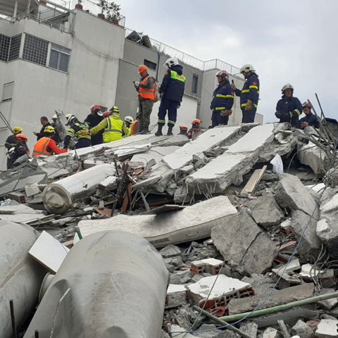 Σεισμός στην Αλβανία