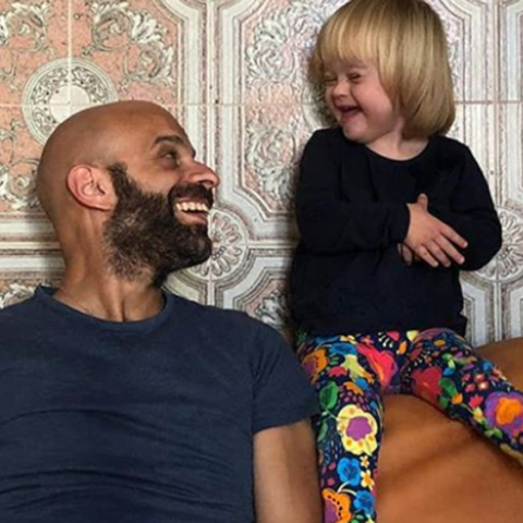 Ο μπαμπάς Λούκα και η Άλμπα 