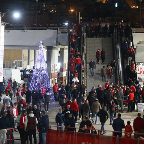 Ένταση έξω από το «Γ. Καραϊσκάκης» πριν το ντέρμπι