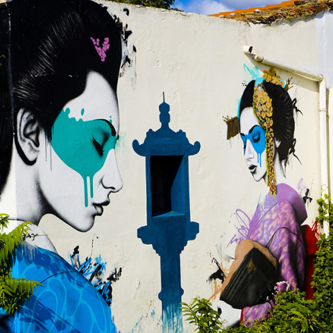 Γκράφιτι στην Ίμπιζα 