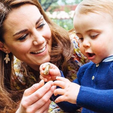 Κέιτ Μίντλετον και πρίγκιπας Λούις 