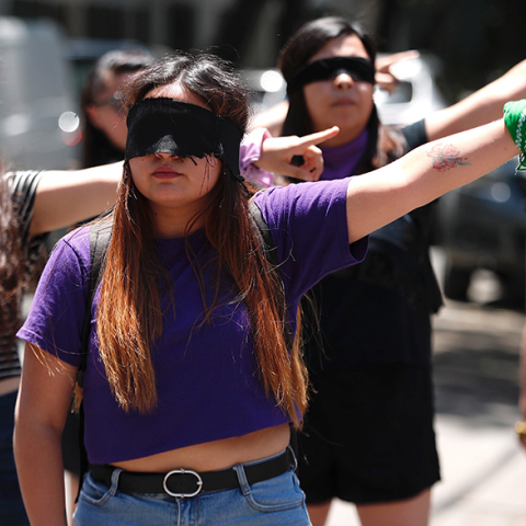 Χιλή, διαμαρτυρία γυναικών 