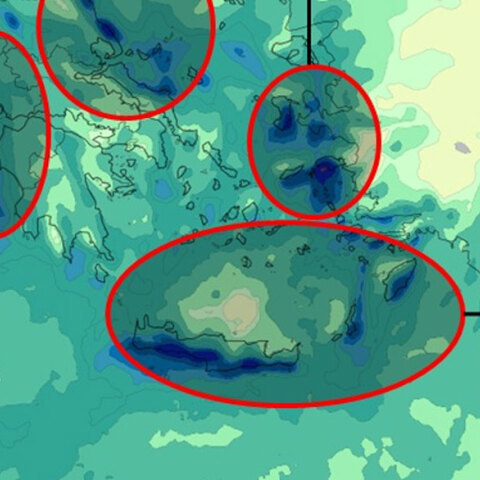 Κύμα κακοκαιρίας «Διδώ» - Πού θα χτυπήσει