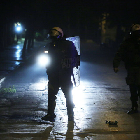 ΜΑΤ στα Εξάρχεια