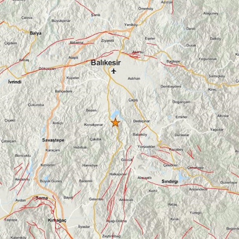 Σεισμός στη δυτική Τουρκία