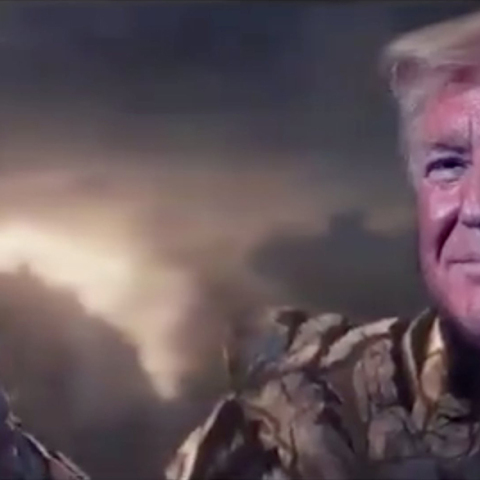 Ο Τραμπ είναι ο Thanos