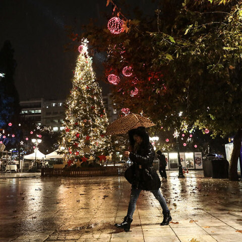Βροχή στην Αθήνα