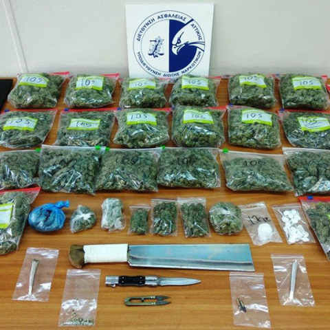 Κατάσχεση ναρκωτικών ουσιών