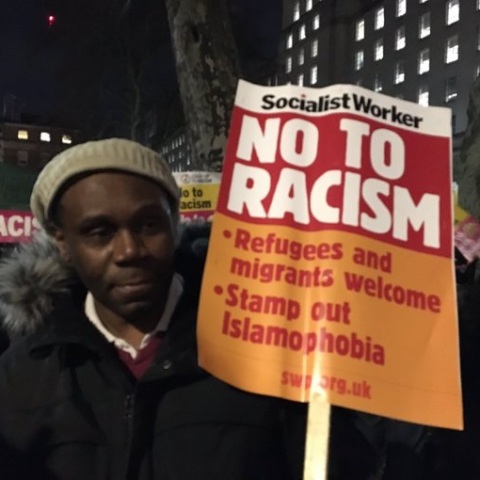 Διαμαρτυρία κατά του Τζόνσον στο Λονδίνο 