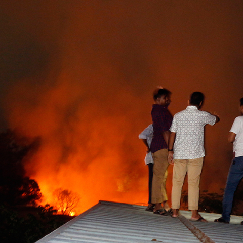 Φωτιά στην Ντάκα