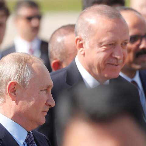Βλαντίμιρ Πούτιν και Ρετζέπ Ταγίπ Ερντογάν