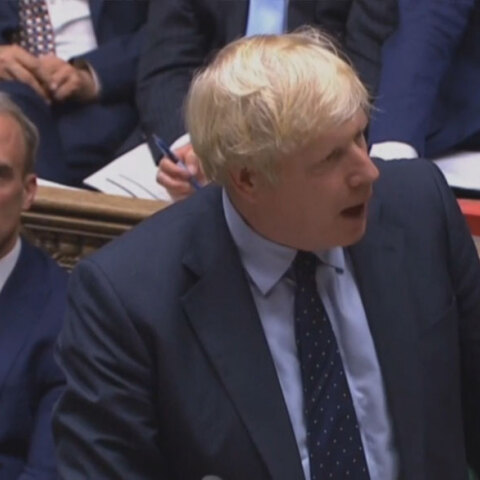 Ο Μπόρις Τζόνσον στη Βουλή των Κοινοτήτων