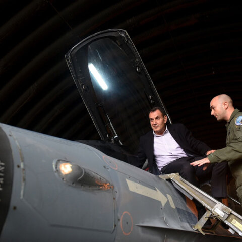 Ο υπουργός Εθνικής Άμυνας Νίκος Παναγιωτόπουλος