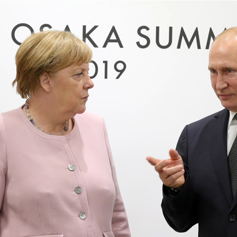 Άνγκελα Μέρκελ-Βλαντιμίρ Πούτιν