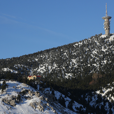 Χιονισμένη Πάρνηθα