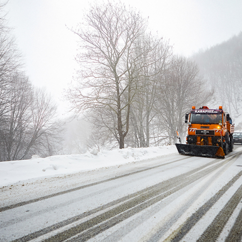Χιόνια στα Χάνια Πηλίου