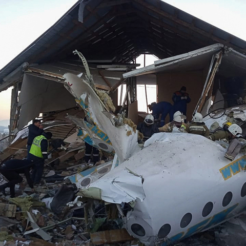 Αεροπορικό δυστύχημα στο Καζακστάν