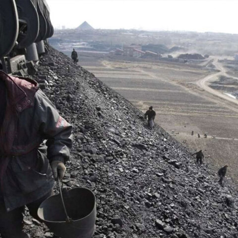 Ανθρακωρύχοι στην Κίνα