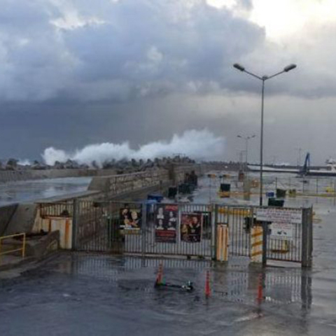 Προβλήματα στα Χανιά από την κακοκαιρία 