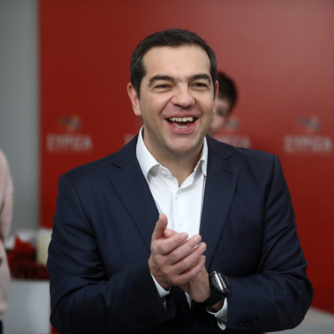 Πρωτοχρονιάτικα κάλαντα στον Αλέξη Τσίπρα