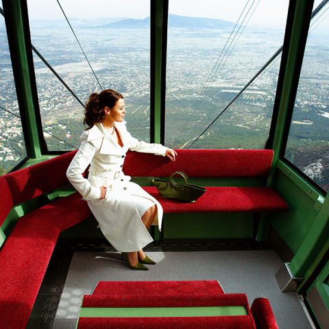 Τα τελεφερίκ του Regency Casino Mont Parnes