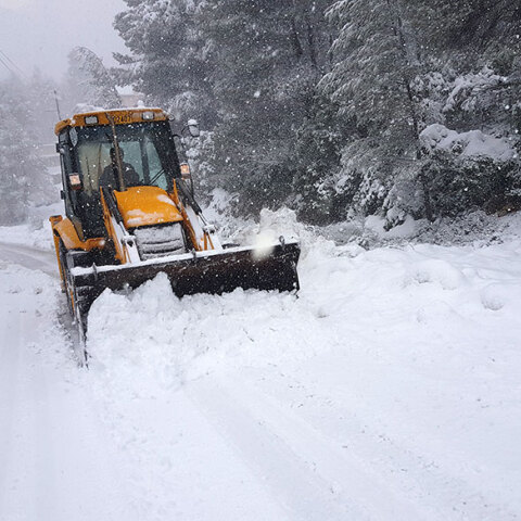 Χιόνια στην Ιπποκράτειο Πολιτεία