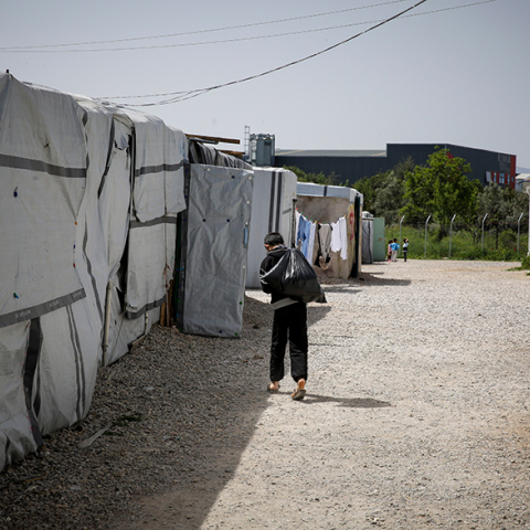 Ριτσώνα - Στρατόπεδο φιλοξενίας