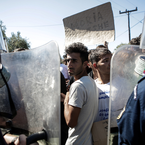 Επεισόδια στη Μόρια