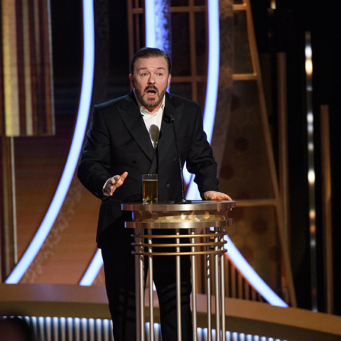 Ρίκι Ζερβέ στις Χρυσές Σφαίρες