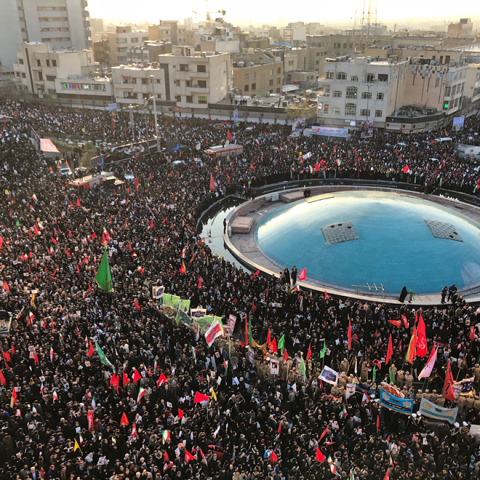 Τεχεράνη, κηδεία Κασέμ Σουλεϊμανί
