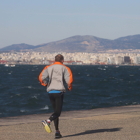 Τσουχτερό κρύο στη Θεσσαλονίκη