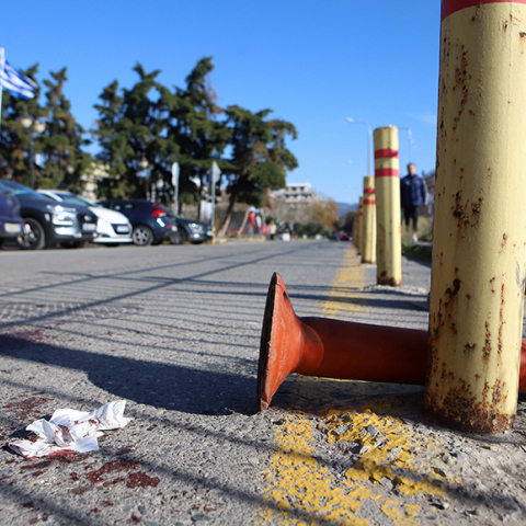 Το σημείο που έχασε τη ζωή του ο Βούλγαρος οπαδός