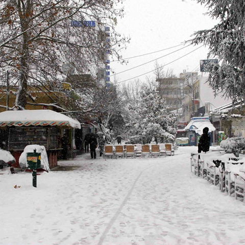 Χιονισμένη Θήβα 