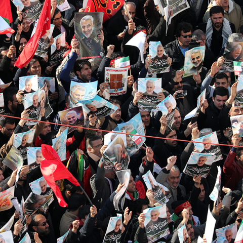 Κηδεία Κασέμ Σουλεϊμανί