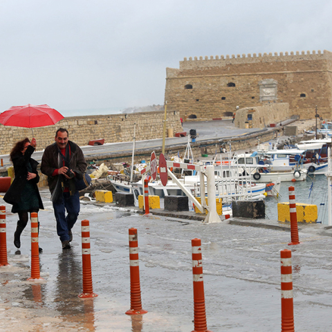 Κακοκαιρία στην Κρήτη