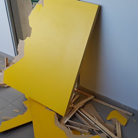 Βανδαλισμοί στο Γυμνάσιο Καρέα